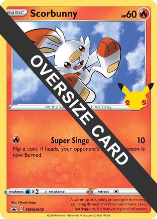 Scorbunny (SWSH002) Promo