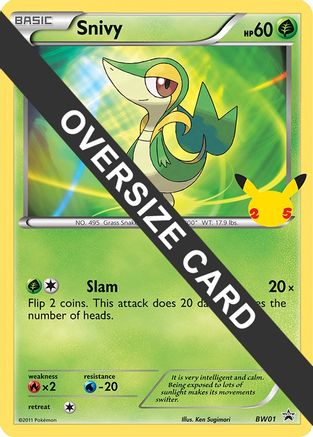 Snivy (BW01) Promo