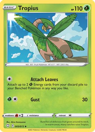 Tropius (5)/72 Uncommon