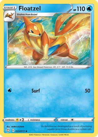 Floatzel (23)/72 Uncommon