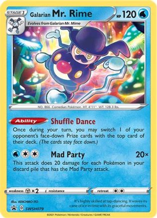 Galarian Mr. Rime - SWSH079 (SWSH079)/307 Promo Holofoil