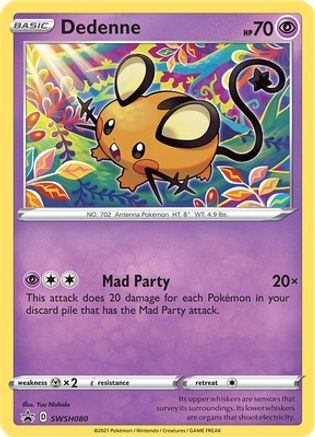 Dedenne - SWSH080 (SWSH080)/307 Promo Holofoil