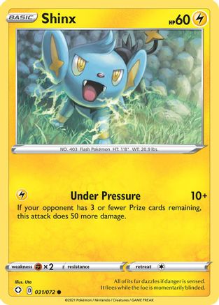 Shinx (31)/72 Common Reverse Holofoil
