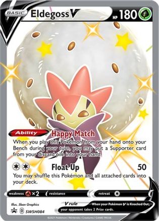 Eldegoss V - SWSH084 (SWSH084)/307 Promo Holofoil