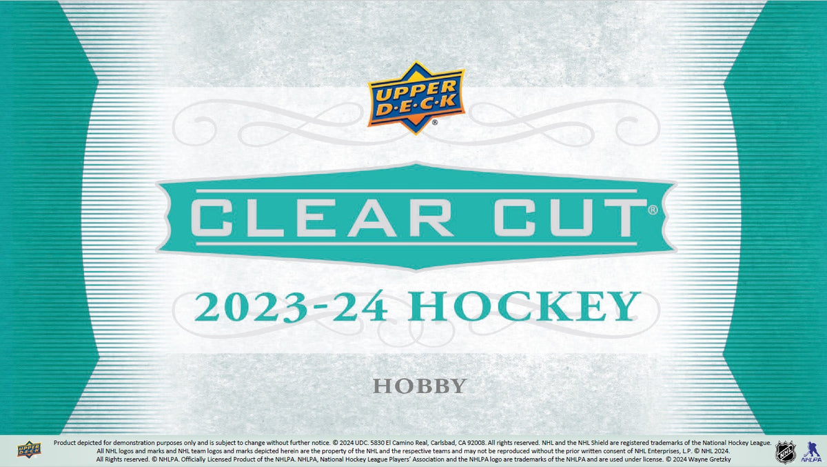 23/24 Upper Deck Clear Cut Hockey