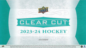 23/24 Upper Deck Clear Cut Hockey