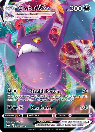 Crobat VMAX (45)/72 Ultra Rare Holofoil