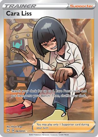 Cara Liss (Full Art) (67)/72 Ultra Rare Holofoil