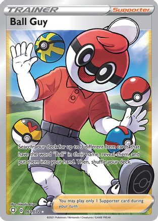 Ball Guy (Full Art) (65)/72 Ultra Rare Holofoil