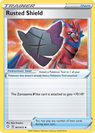 Rusted Shield (61)/72 Uncommon Reverse Holofoil