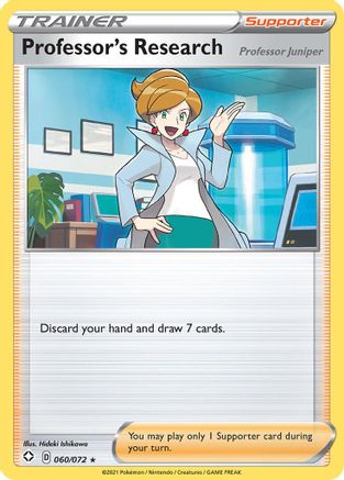 Professor's Research (60)/72 Rare Reverse Holofoil