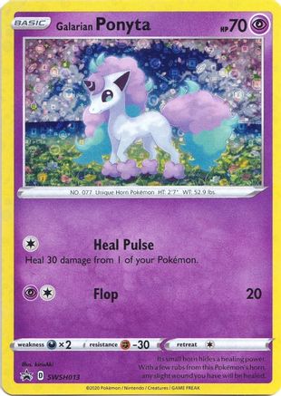 Galarian Ponyta - SWSH013 (General Mills Promo) (SWSH013) Promo Holofoil