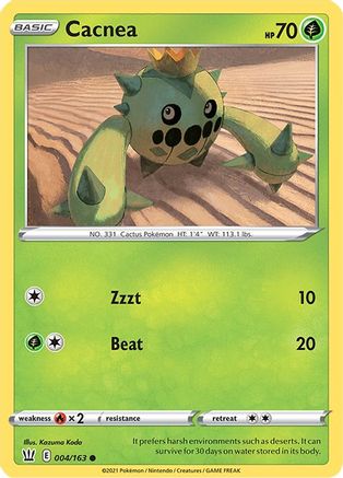 Cacnea (4)/163 Common Reverse Holofoil