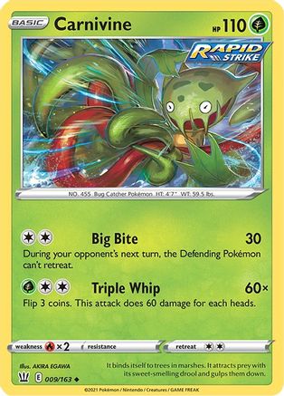 Carnivine (9)/163 Uncommon