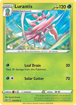 Lurantis (15)/163 Rare Reverse Holofoil