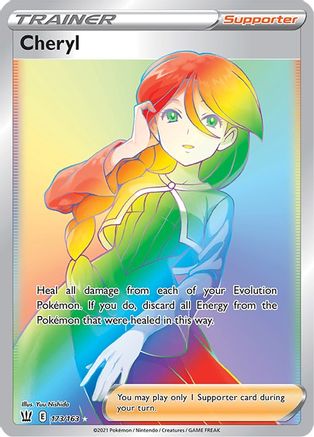 Cheryl (Secret) (173)/163 Secret Rare Holofoil