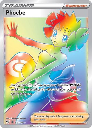Phoebe (Secret) (175)/163 Secret Rare Holofoil