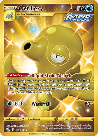 Octillery (Secret) (178)/163 Secret Rare Holofoil