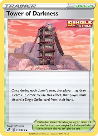 Tower of Darkness (137)/163 Uncommon Reverse Holofoil