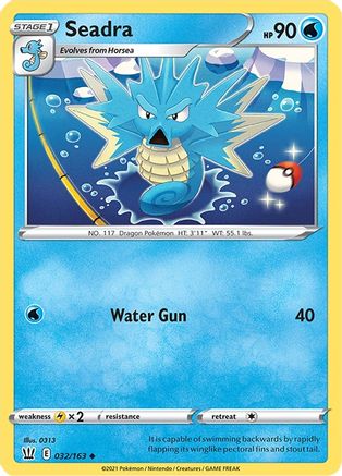 Seadra (32)/163 Uncommon Reverse Holofoil