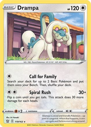 Drampa (119)/163 Rare