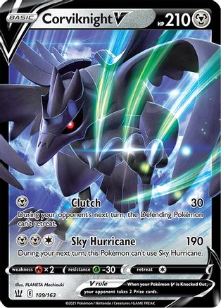 Corviknight V (109)/163 Ultra Rare Holofoil
