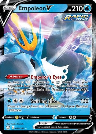 Empoleon V (40)/163 Ultra Rare Holofoil