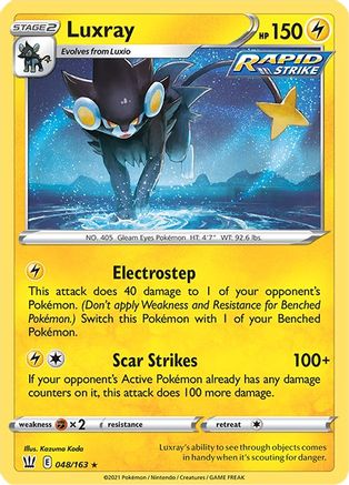 Luxray (48)/163 Holo Rare Holofoil