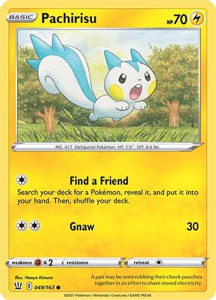 Pachirisu (49)/163 Common Reverse Holofoil