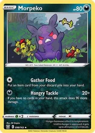 Morpeko (98)/163 Uncommon Reverse Holofoil