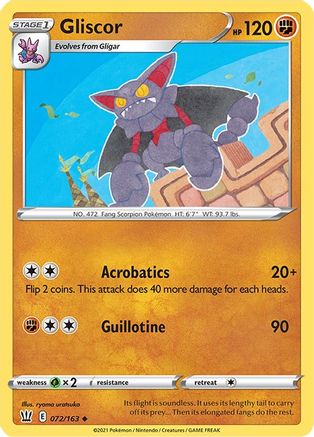 Gliscor (72)/163 Uncommon