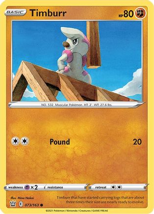 Timburr (73)/163 Common