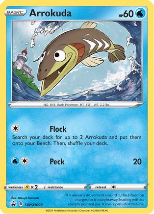 Arrokuda - SWSH093 (SWSH093)/307 Promo Holofoil