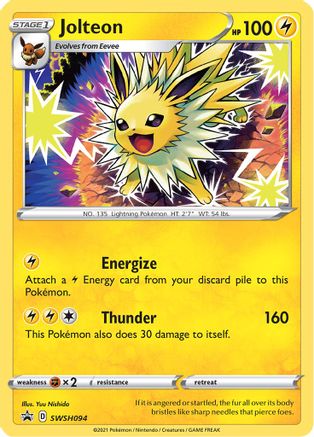 Jolteon - SWSH094 (SWSH094)/307 Promo Holofoil