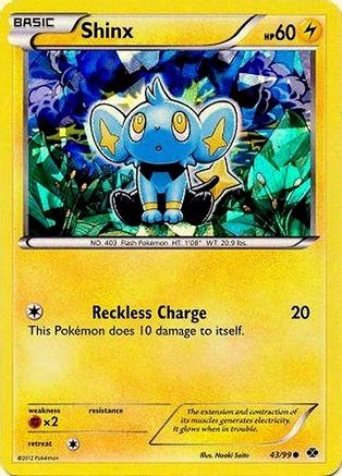 Shinx - 43/99 (Cracked Ice Holo) (43) Promo Holofoil