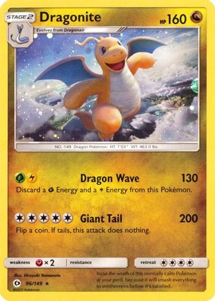 Dragonite - 96/149 (Cosmos Holo) (96) Promo Holofoil