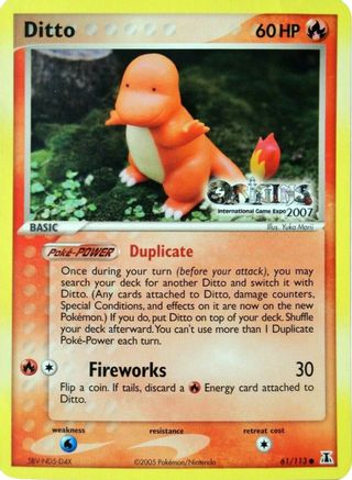 Ditto - 61/113 (Origins International Game Expo 2007) (61) Promo