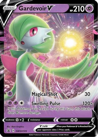 Gardevoir V - SWSH105 (SWSH105)/307 Promo Holofoil