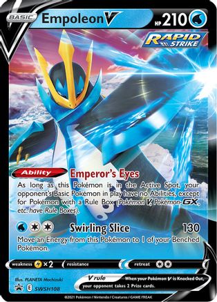 Empoleon V - SWSH108 (SWSH108)/307 Promo Holofoil