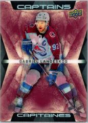 Joe Sakic / Gabriel Landeskog #C-6 2023 Upper Deck Tim Hortons Greatest Duos Captain