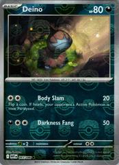 Deino (Master Ball Pattern) (65) Common Holofoil