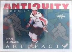 Ryan Leonard #ATR-4 Upper Deck Artifacts Antiquity Rookies (cabinet-NM)