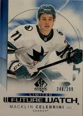 Macklin Celerini future watch #257/399 sp authentic (cabinet-NM)