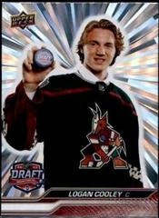 Logan Cooley [Outburst] #748 2023 Upper Deck (cabinet-NM)