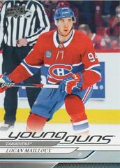 Logan Mailloux #239 Young Guns (cabinet-NM)