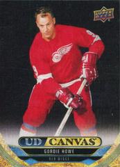 Gordie Howe #C241 2024 Upper Deck Canvas