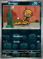 Scraggy (Master Ball Pattern) (57) Common Holofoil