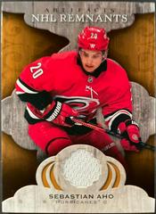 Sebastian Aho #NR-SA 2021 Upper Deck Artifacts NHL Remnants (cabinet)