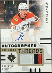 Sam Colangelo #ADT-SC /199 Autographed Debut Threads (cabinet-NM)
