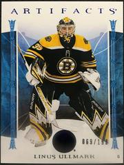Linus Ullmark [Royal Blue] #138 2022 Upper Deck Artifacts (cabinet)